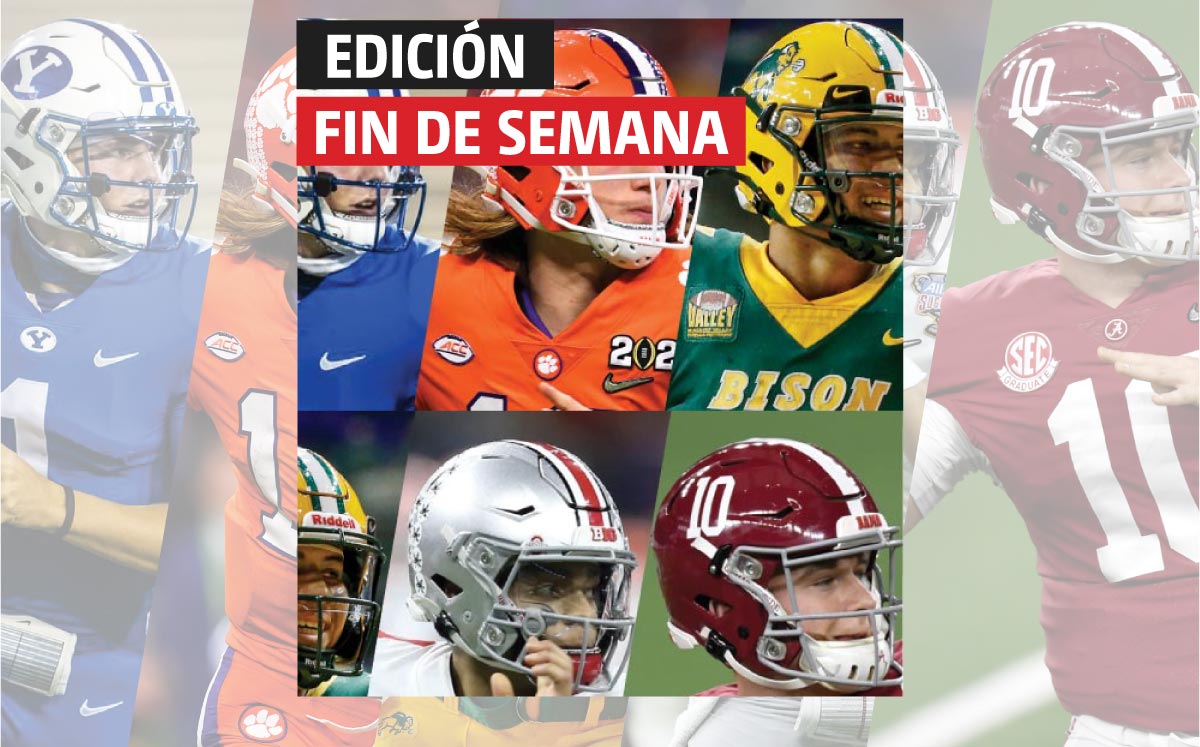 Principales prospectos de QB en el Draft de la NFL (La Afición)