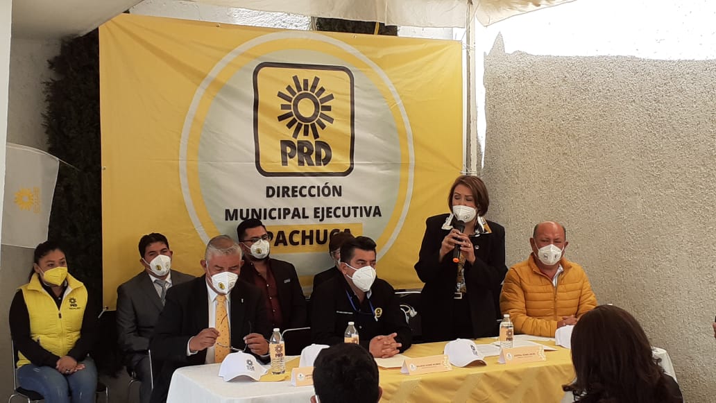 Movimiento “Ruta 5” en Hidalgo se suma de manera permanente al PRD. (Teodoro Santos)