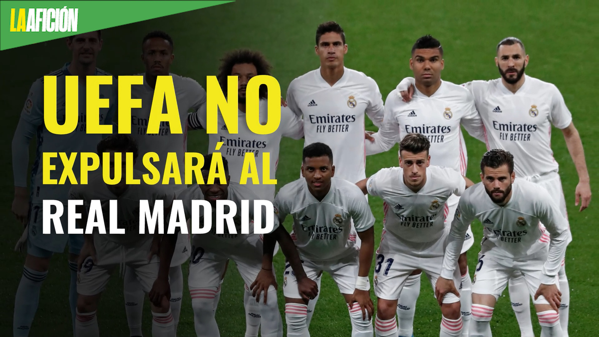 UEFA no expulsará al Real Madrid de la Champions League