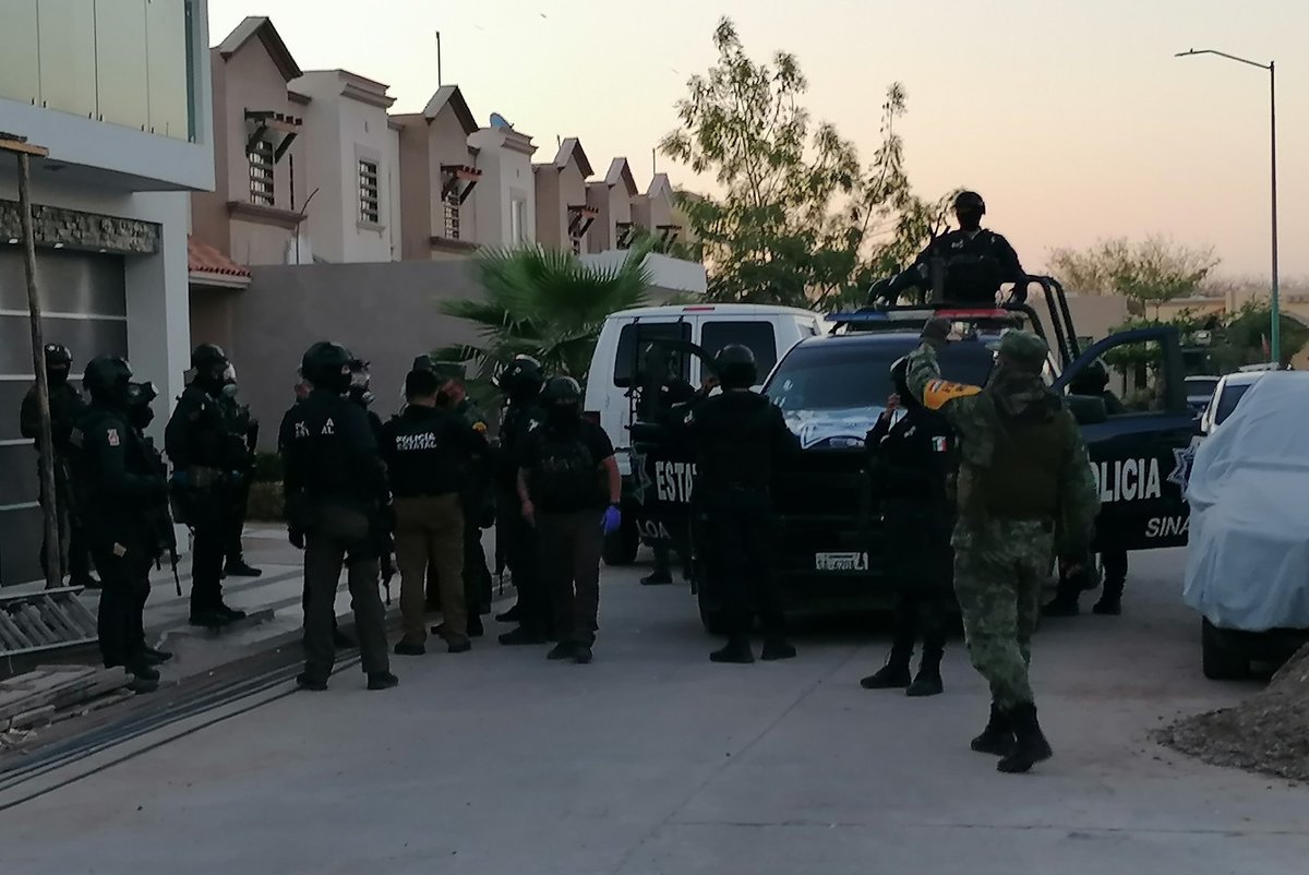 Autoridades realizan operativos de seguridad en el sur de Sinaloa. (SSP Sinaloa)