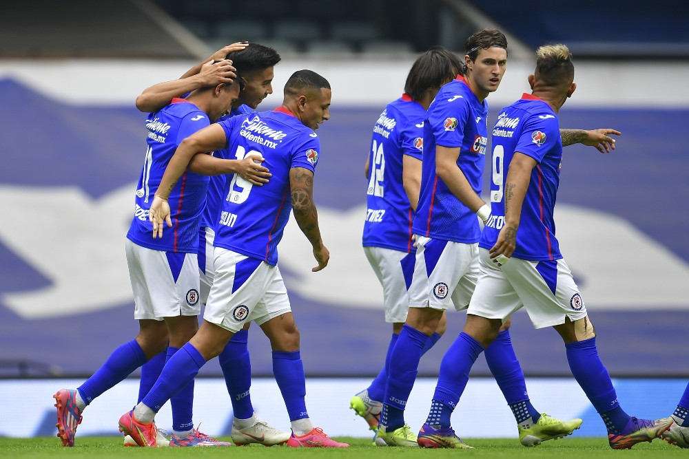 Cruz Azul en la victoria sobre el San Luis (Mexsport)