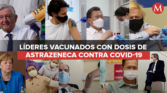 Jefes de Estado dan a AstraZeneca su voto de confianza