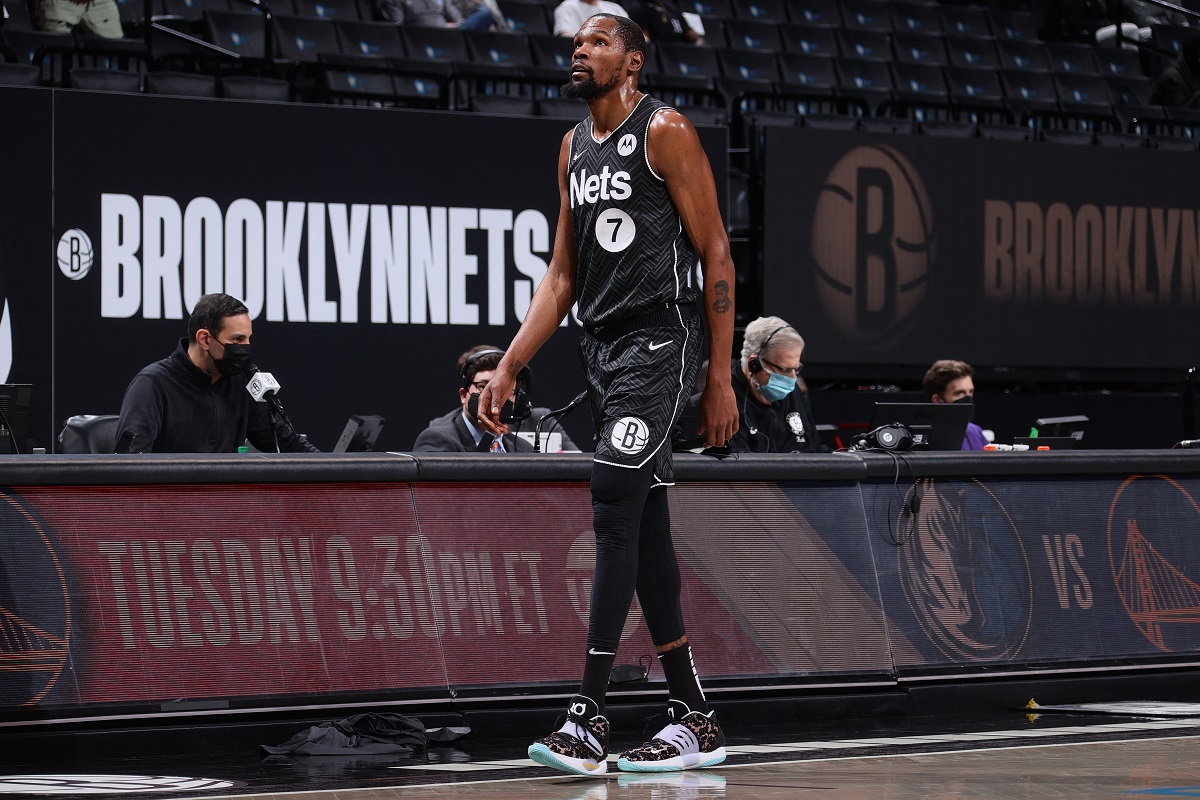 Kevin Durant, jugador de los Brooklyn Nets (AFP)