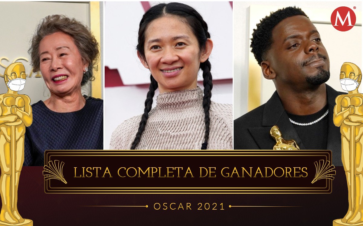Lista de ganadores de los premios Oscar 2021 (Especial/AFP).