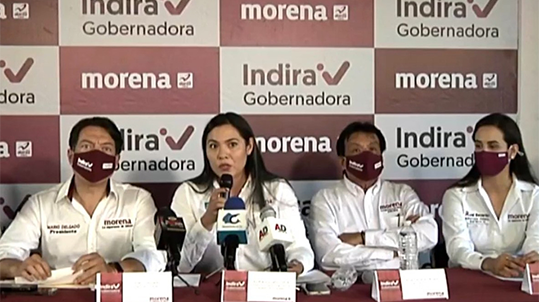 Mario Delgado, líder nacional ¿del PRI? Morenista se equivoca al presentarlo