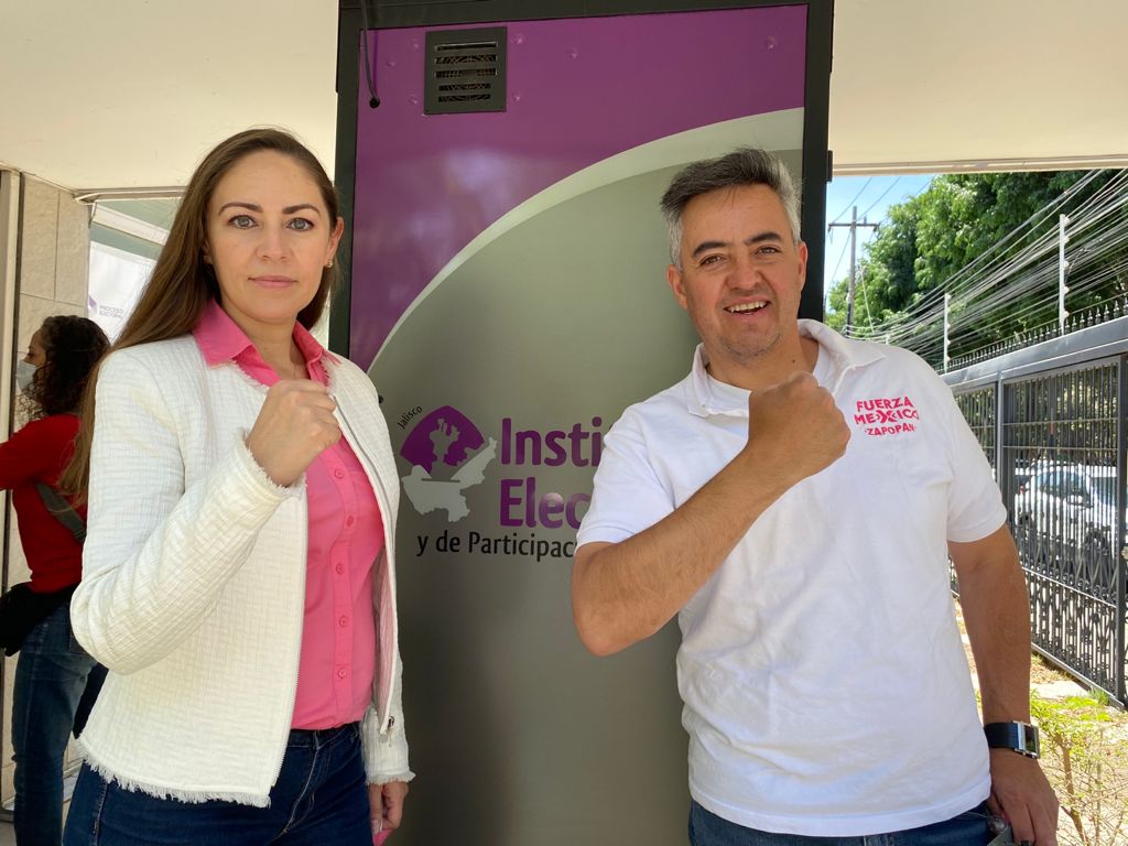 Vanessa Pérez Rubí se registra como candidata a Zapopan (Cortesía)
