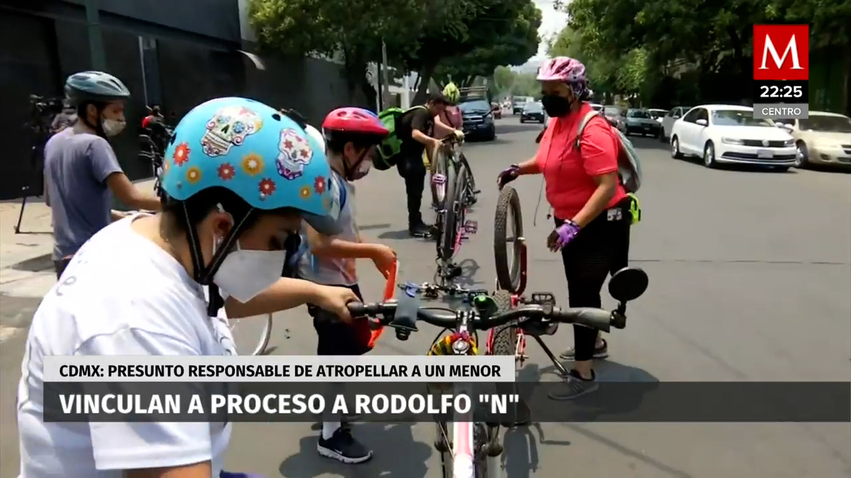 Vinculan a proceso a hombre que atropelló a niño ciclista en Azcapotzalco