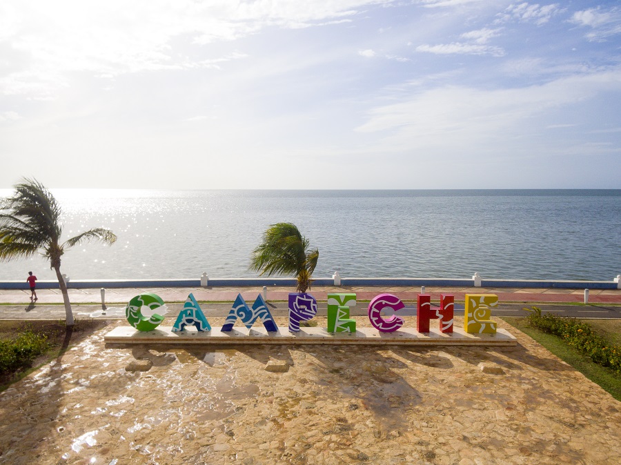 Campeche letras. (Shutterstock)