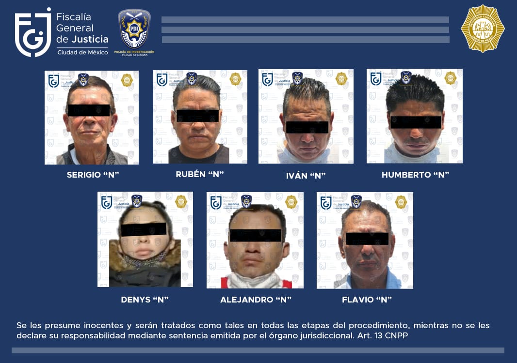 Los detenidos fueron puestos a disposición del Ministerio Público | Especial