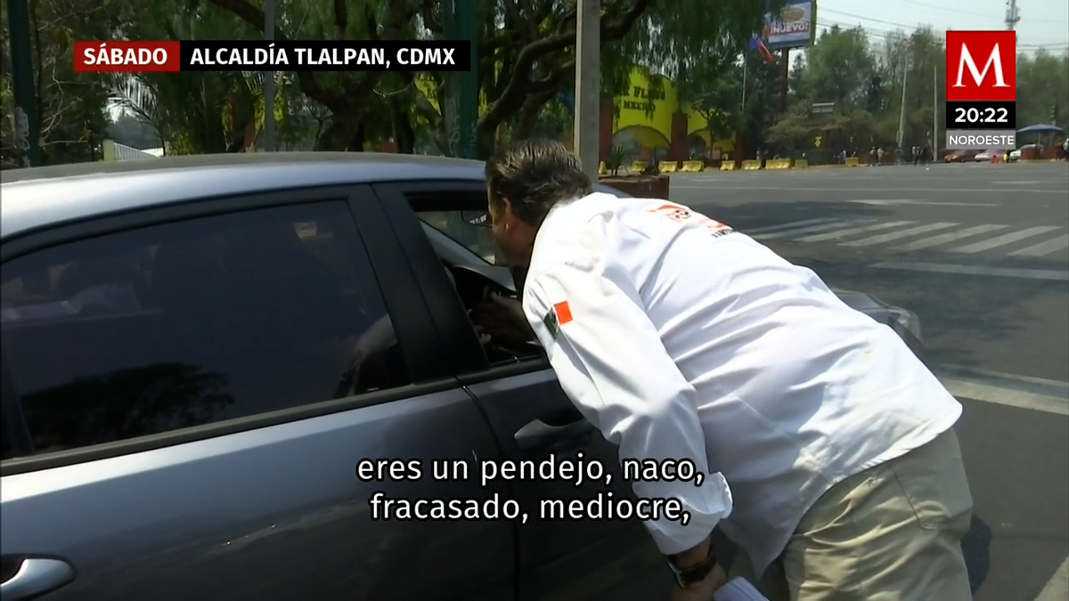 "Fracasado": Alfredo Adame explota contra automovilistas a media entrevista; lo critican en redes