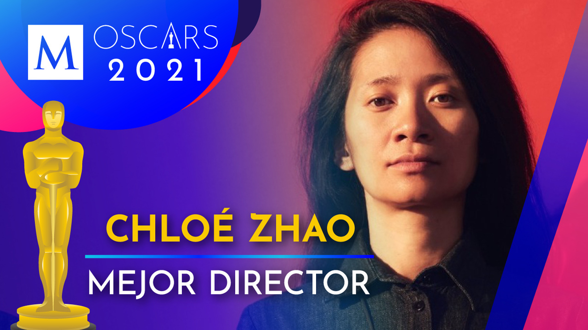 ¡Histórico! Chloé Zhao se lleva Oscar a mejor directora; es la segunda mujer en ganarlo