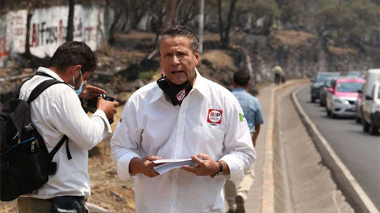 Inicio de campaña de Alfredo Adame