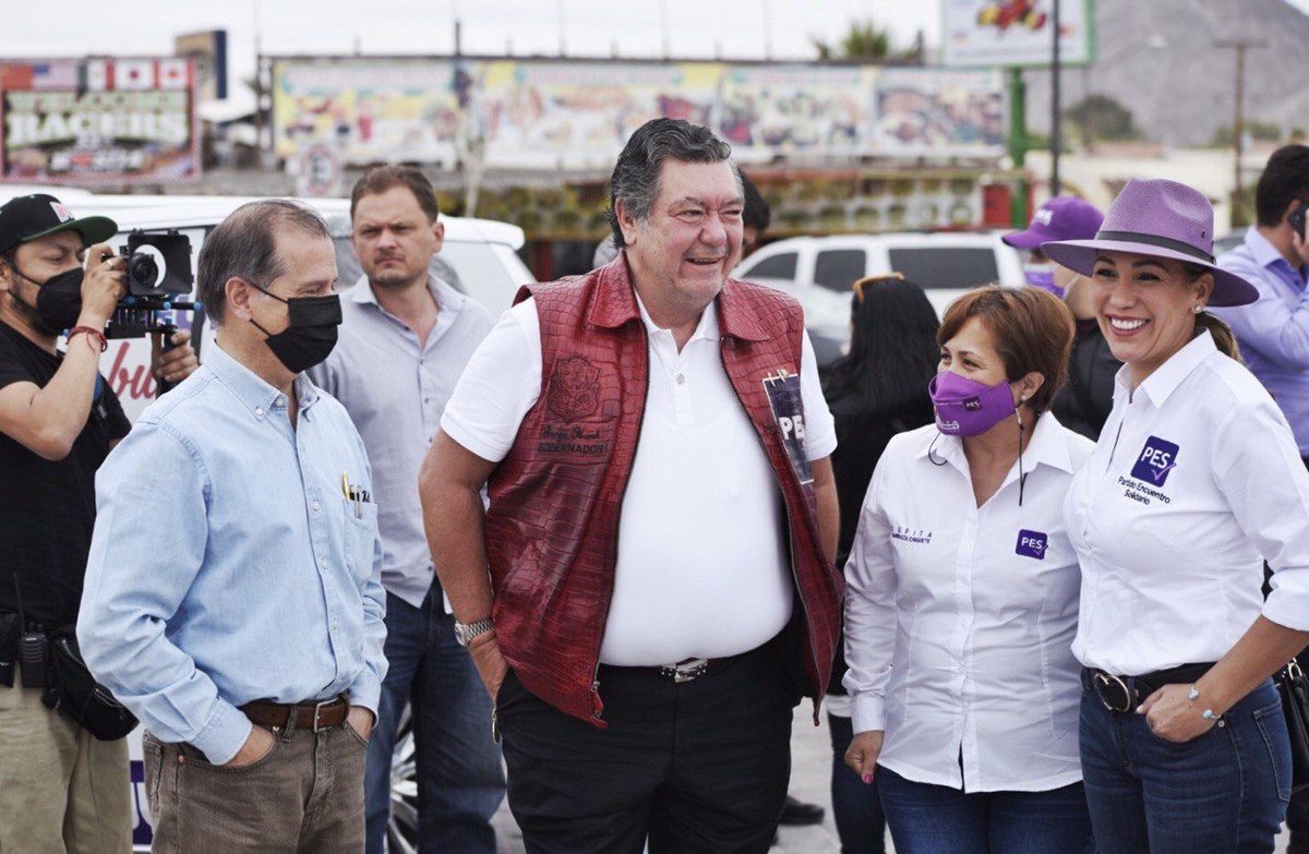 Jorge Hank Rhon recorrió San Felipe
