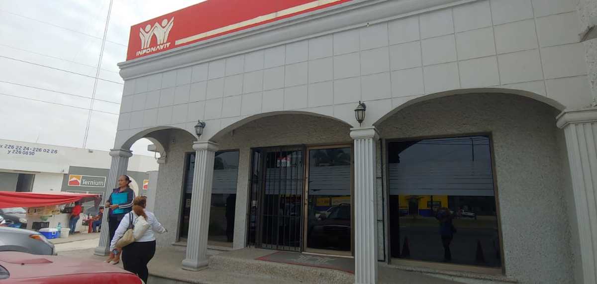 Oficinas de Infonavit en Tampico.
