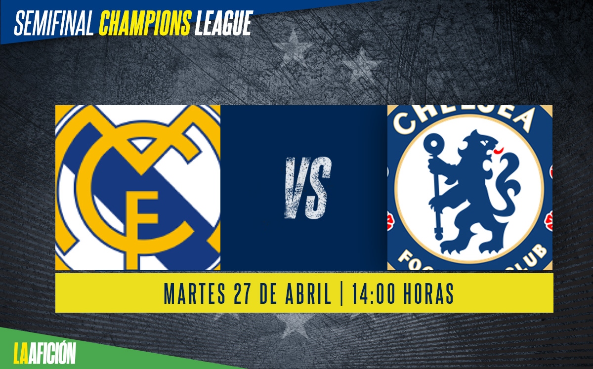 Real Madrid, semifinal de ida de la Champions League