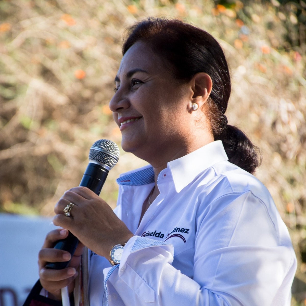 La alcaldesa de Manzanillo pidió agredir a su contrincante. (Especial)