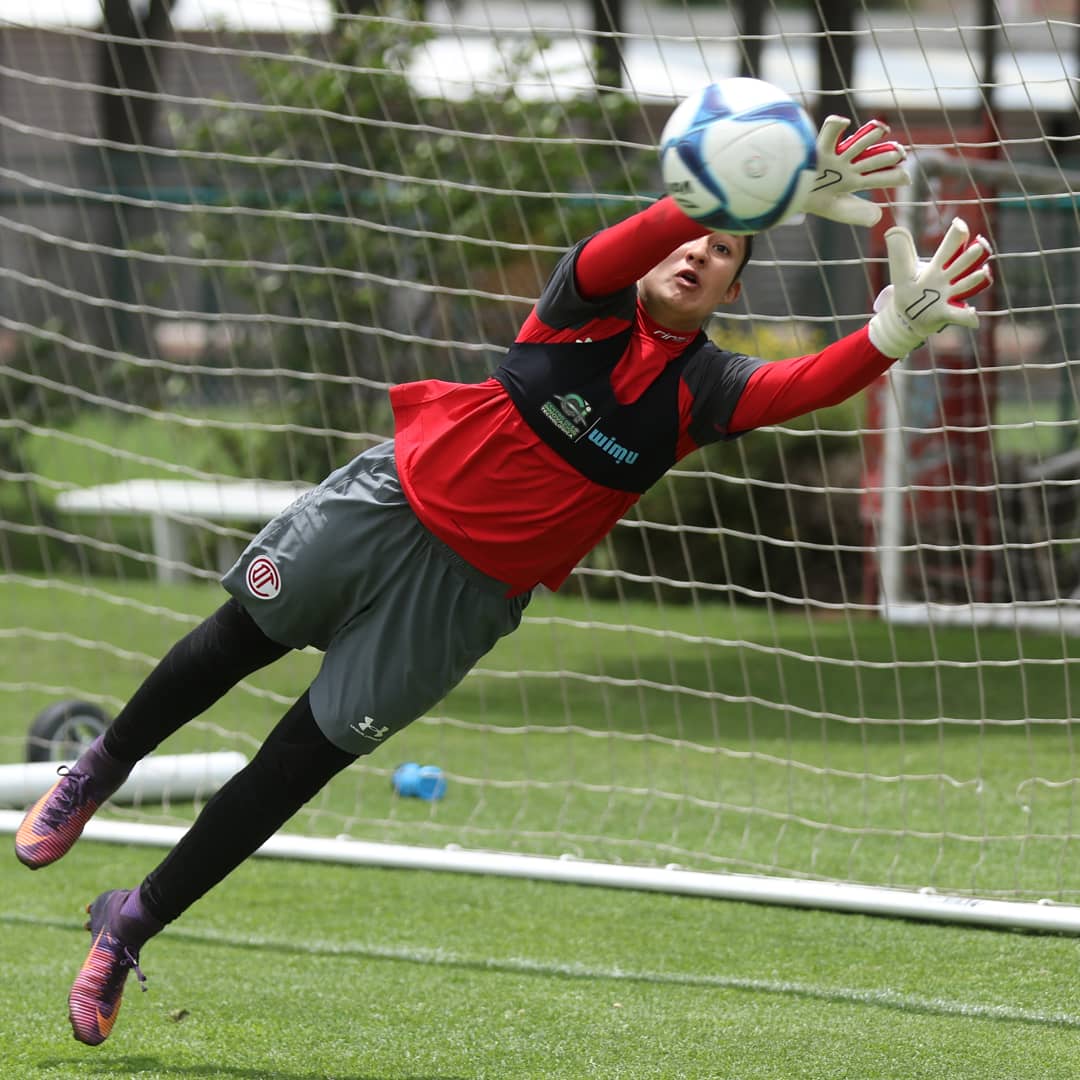 Daniela Lozano, portera del Toluca Femenil (Twitter @dany_lozano18)