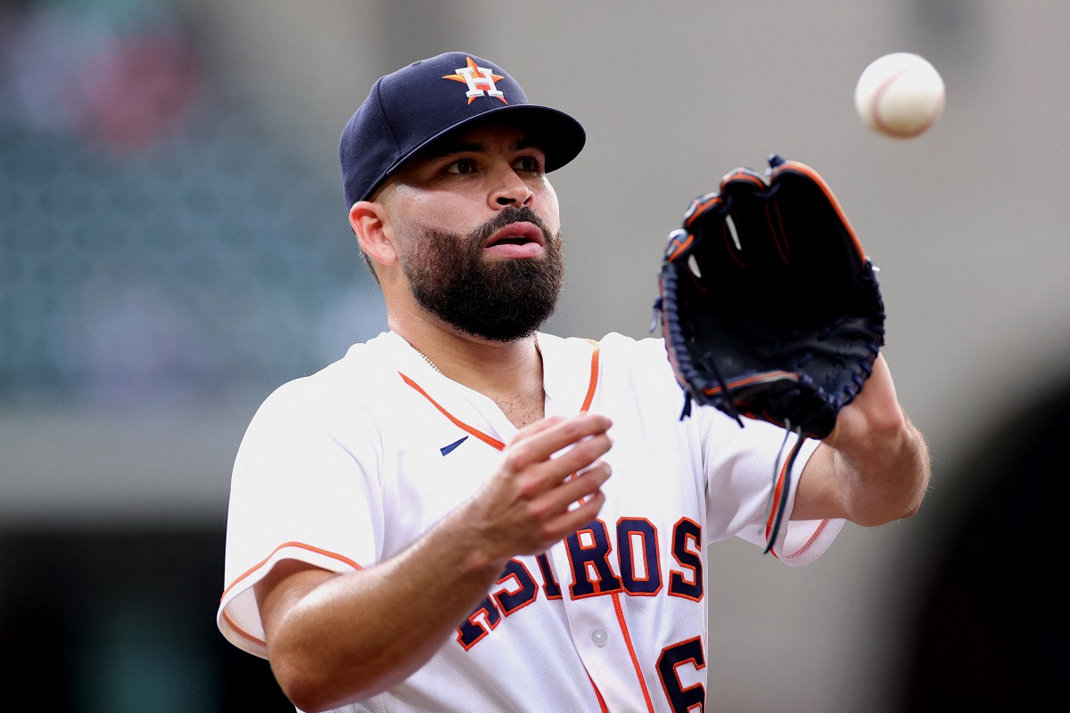José Urquidy, pitcher de los Astros de Houston (AFP)