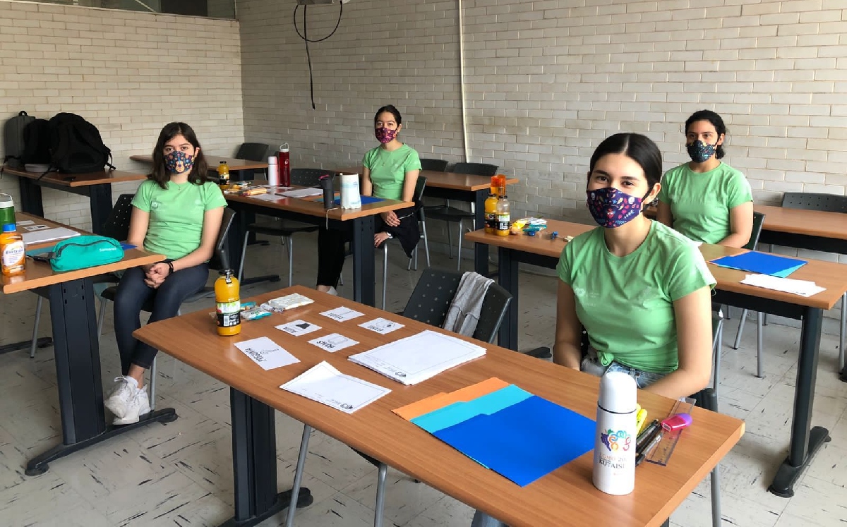 Para las jóvenes, el gusto por las matemáticas nació desde que estaban en la primaria. (Especial)