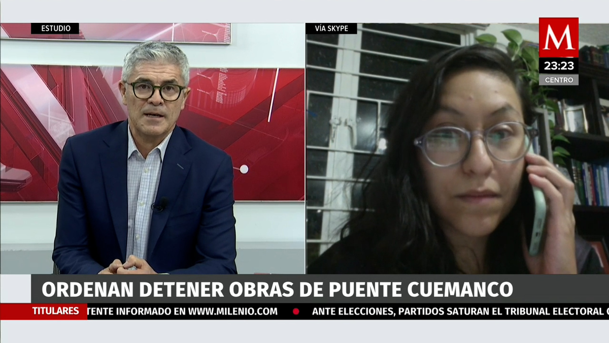 Juez ordena frenar obras de puente de Cuemanco