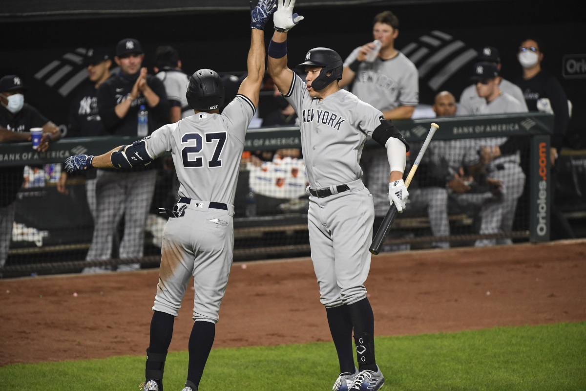 Jugadores de los Yankees de Nueva York (AP)
