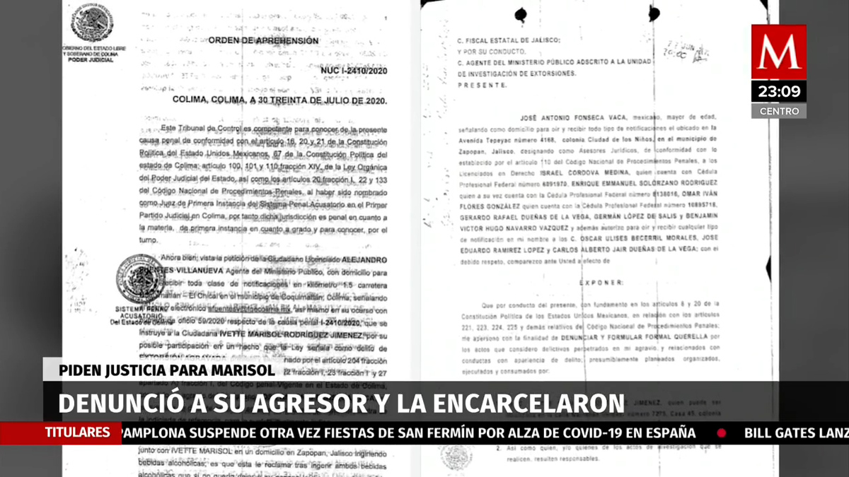 Marisol denunció a su ex pareja por violación y agresión... y la envían a prisión