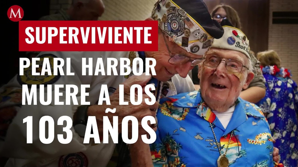 Muere a los 103 años hombre que sobrevivió al ataque de Pearl Harbor