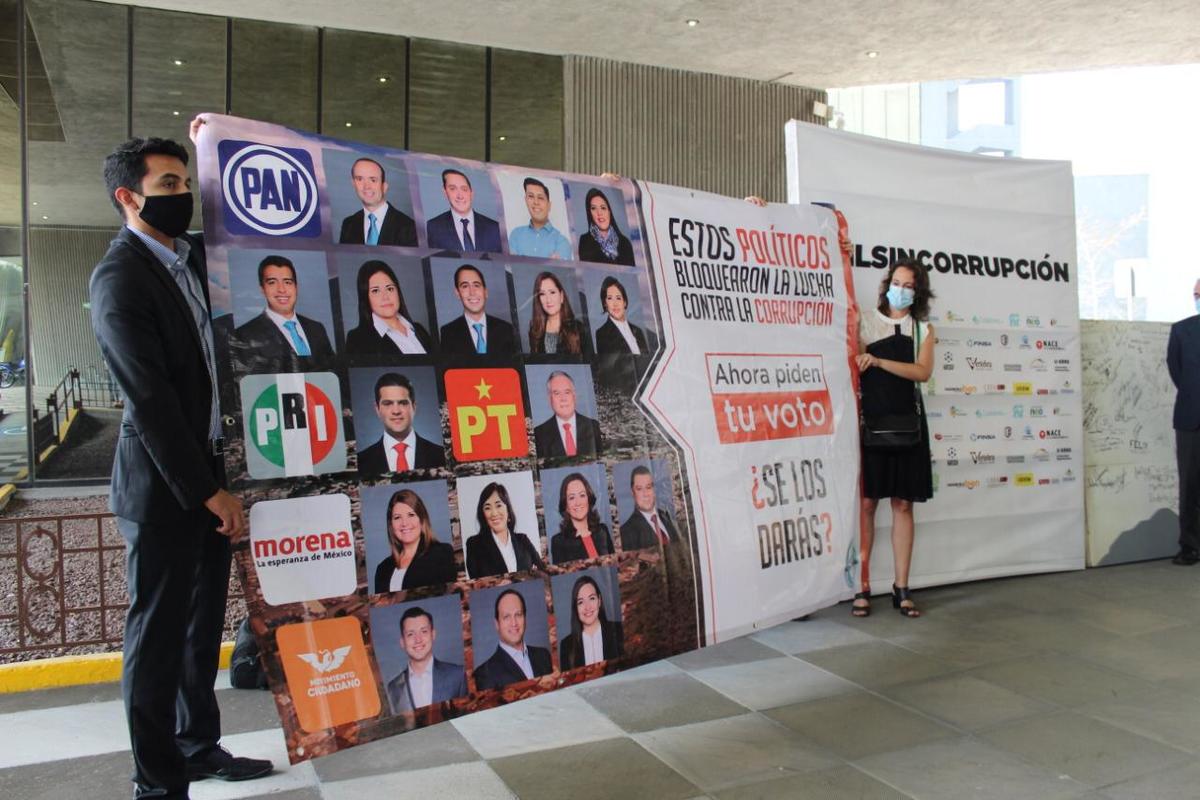 Coalición Anticorrupción. Foto: Kevin Recio.