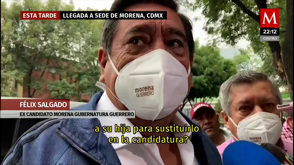 Félix Salgado no descarta postulación de su hija para gubernatura en Guerrero