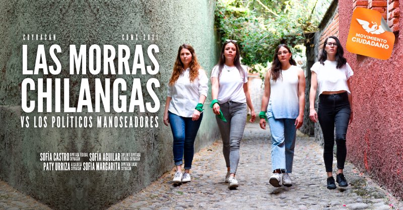 Las Morras Chilangas son parte de Movimiento Ciudadano | Especial