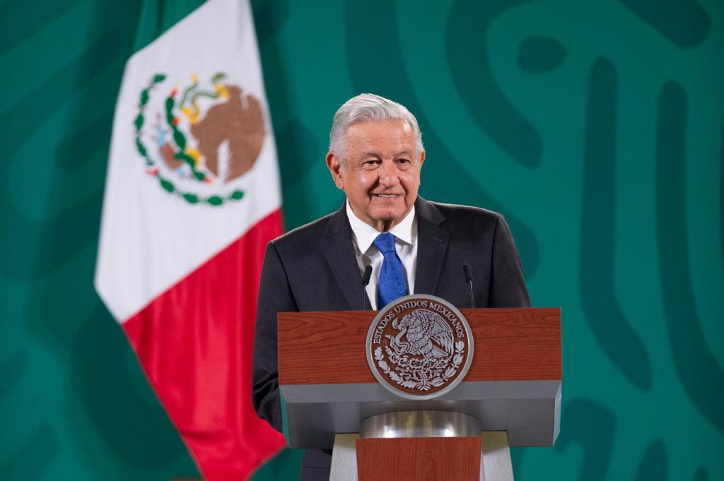 El presidente Andrés Manuel López Obrador en La Mañanera. (Cortesía)