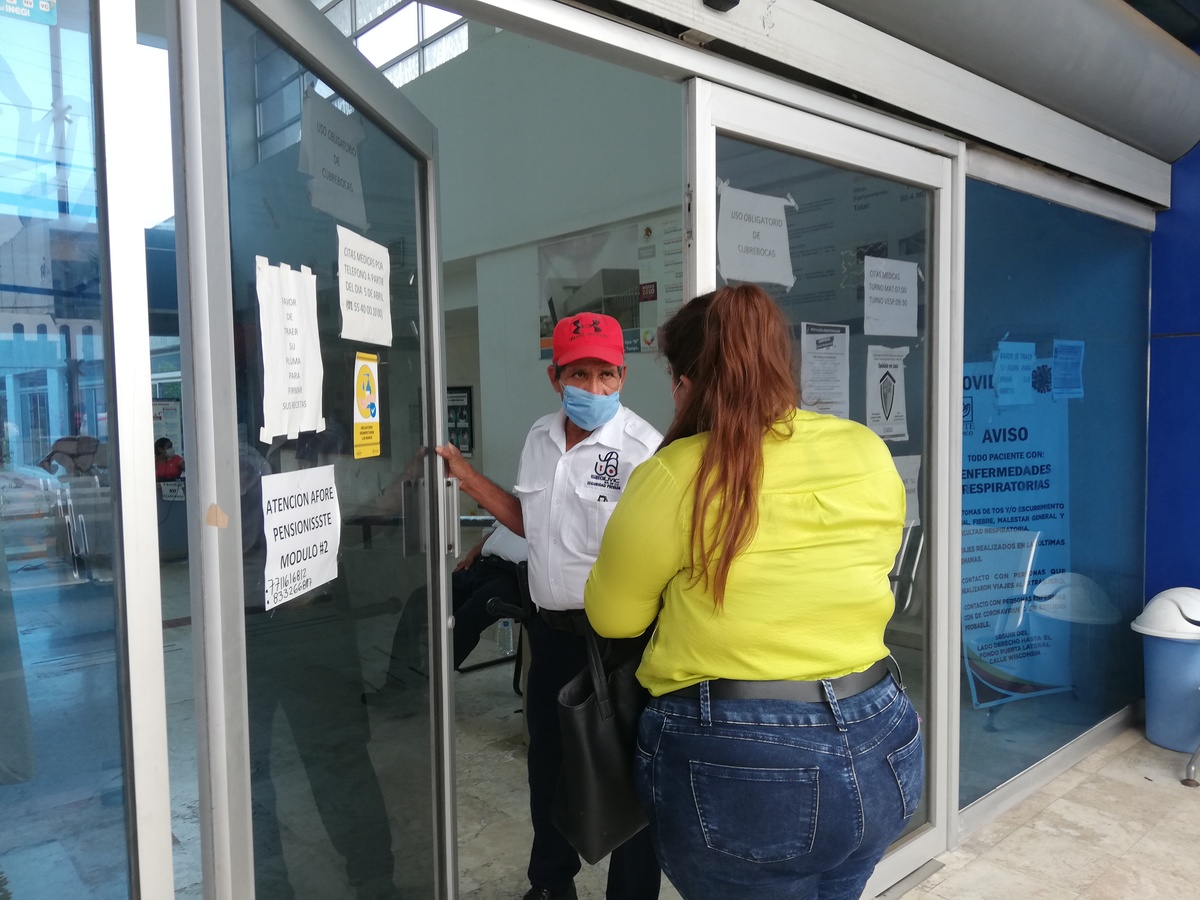 Reactivan consultas en clínica Issste Tampico. (Elda Leticia Gutiérrez)