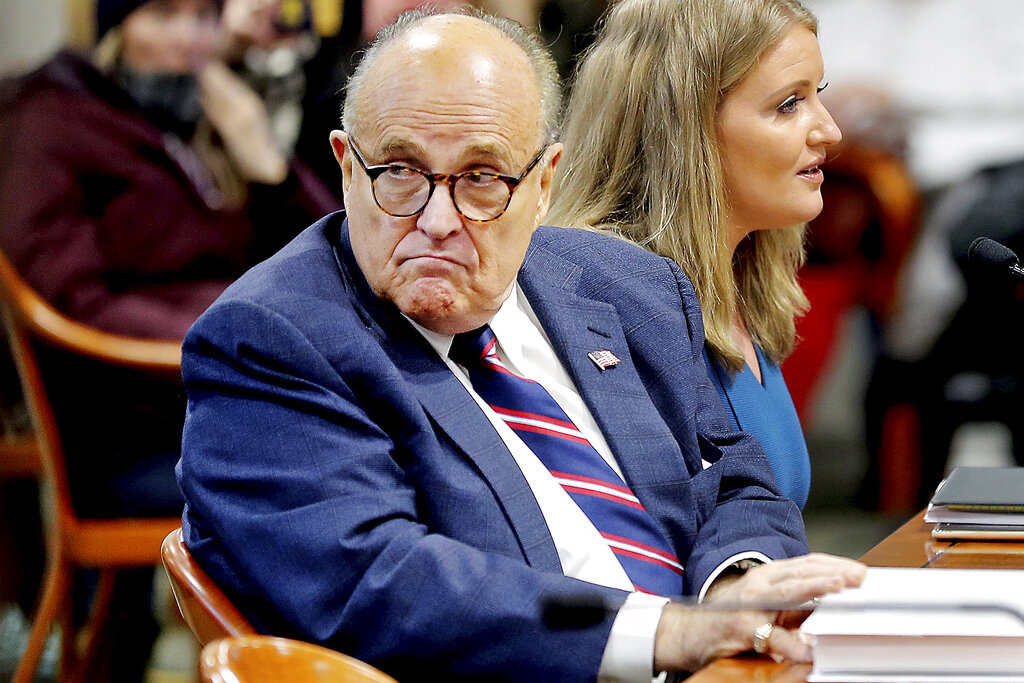 Rudy Giuliani, ex abogado de Trump y ex alcalde de Nueva York. (AP / Archivo)