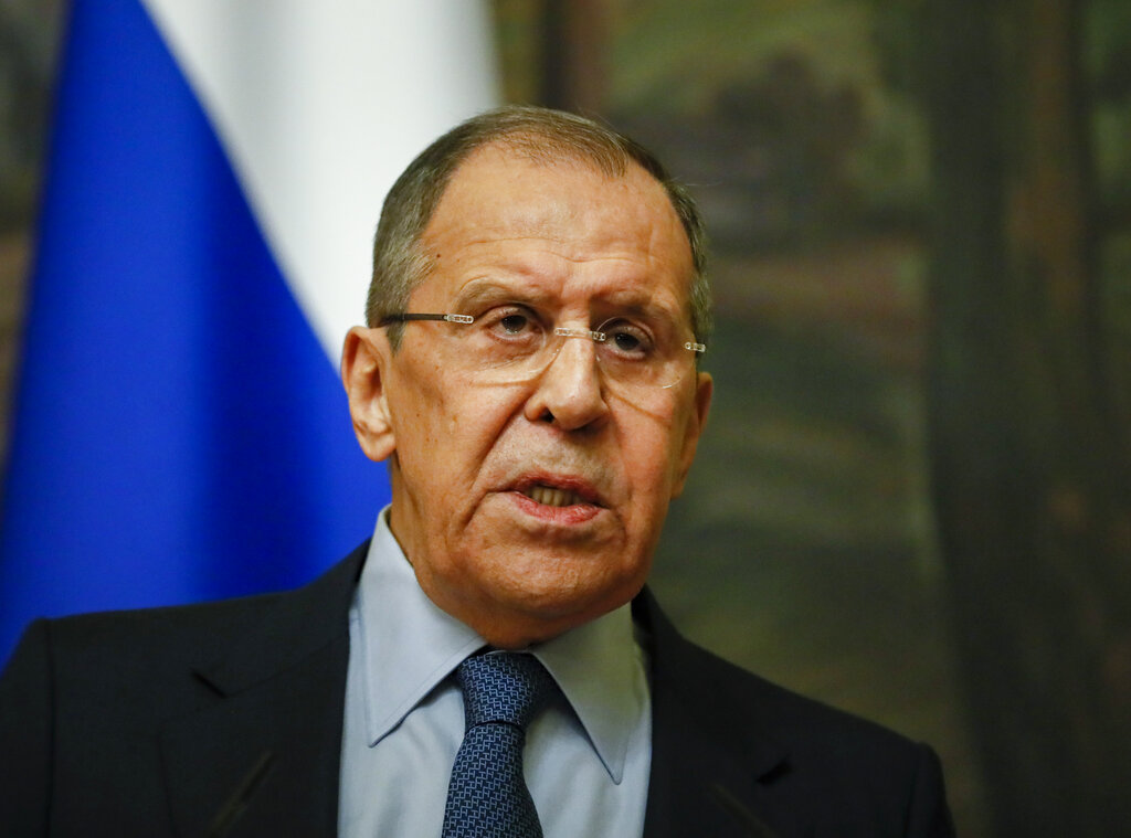 Serguei Lavrov, secretario de Relaciones Exteriores de Rusia. | AP