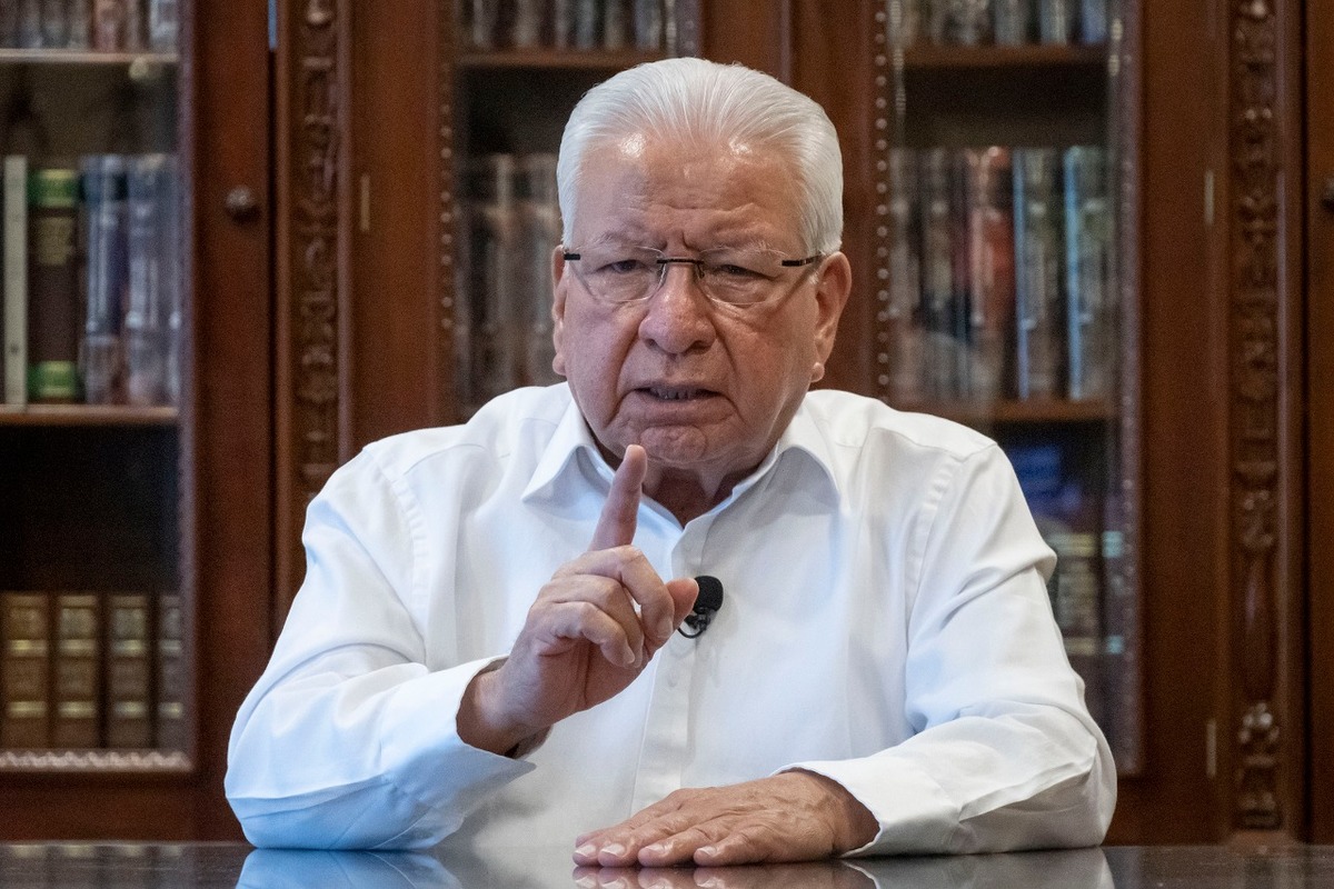 Aquiles Córdova Morán, líder nacional del Movimiento Antorchista. | Especial