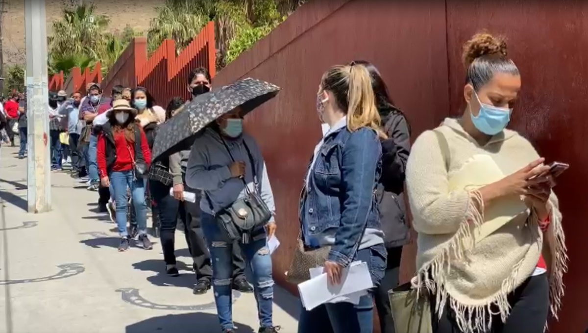 En Baja California ya son 40 mil los docentes que recibieron la dosis contra el covid-19. (Said Betanzos)