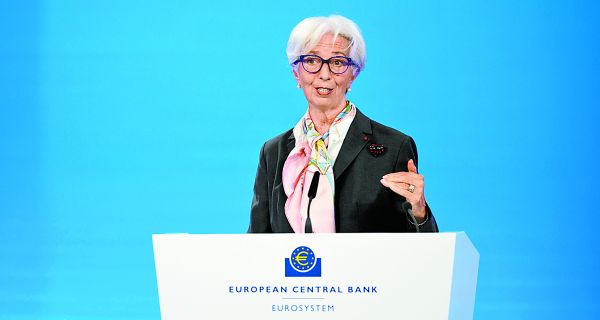 Christine Lagarde, presidenta del BCE y de la Junta de Riesgo Sistémico. Martin Lambert/EFE
