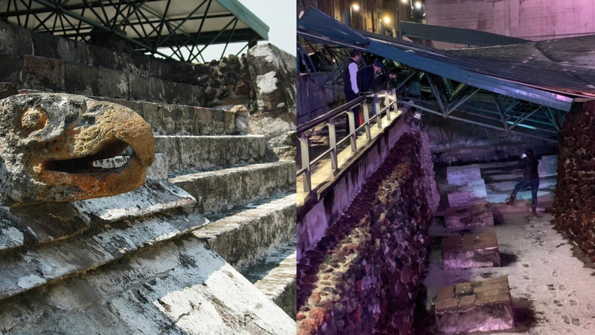 Continúan los trabajos para remover estructura del templo mayor