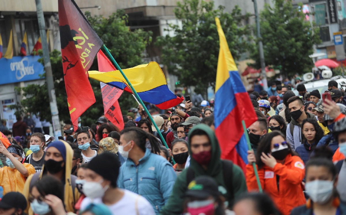En Colombia se vivió un segundo día consecutivo de protestas. (Reuters)