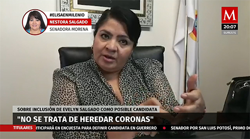 Entrevista a Nestora Salgado sobre candidatura a Guerrero
