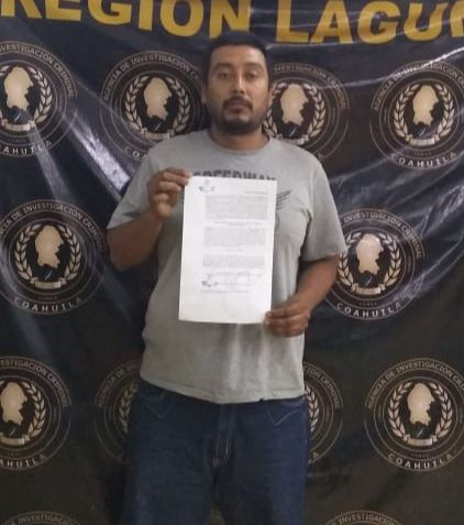José de Jesús Jasso Hernández fue internado en las instalaciones del Cereso de Torreón. | Especial