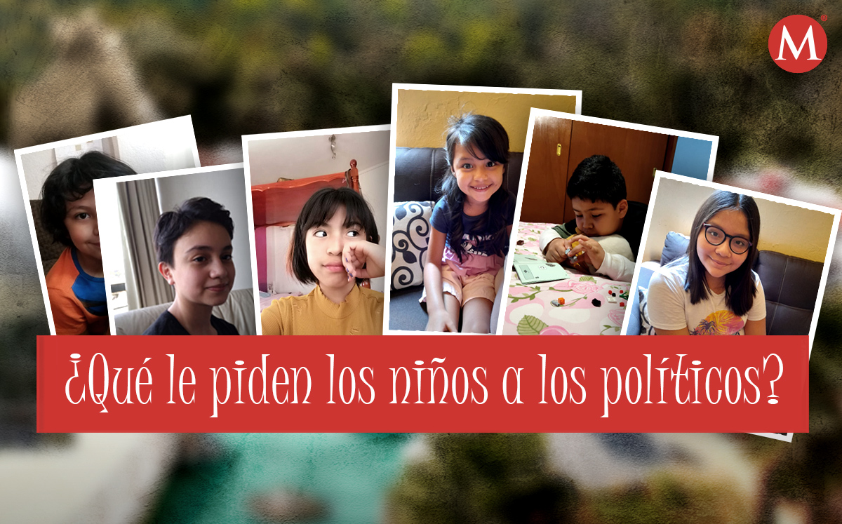¿Qué le piden los niños a los políticos? (MILENIO)