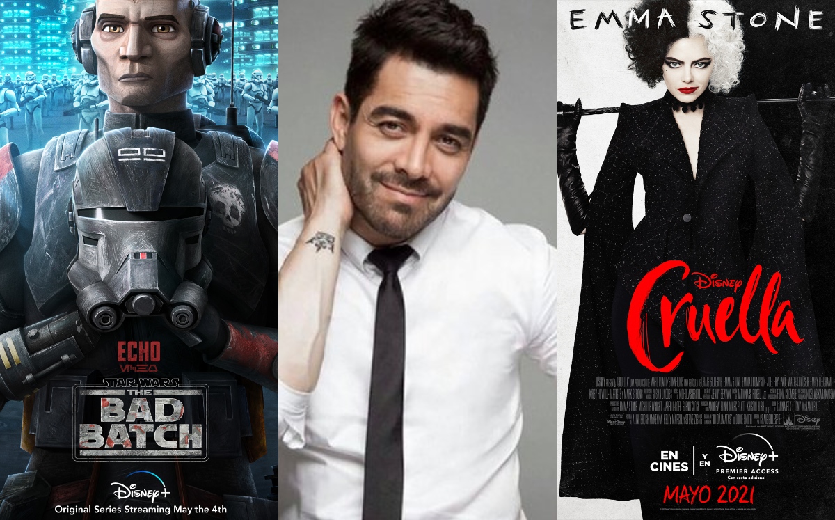Star Wars, Chaparreando y Cruella figuran en los estrenos de mayo en Disney Plus (Twitter).