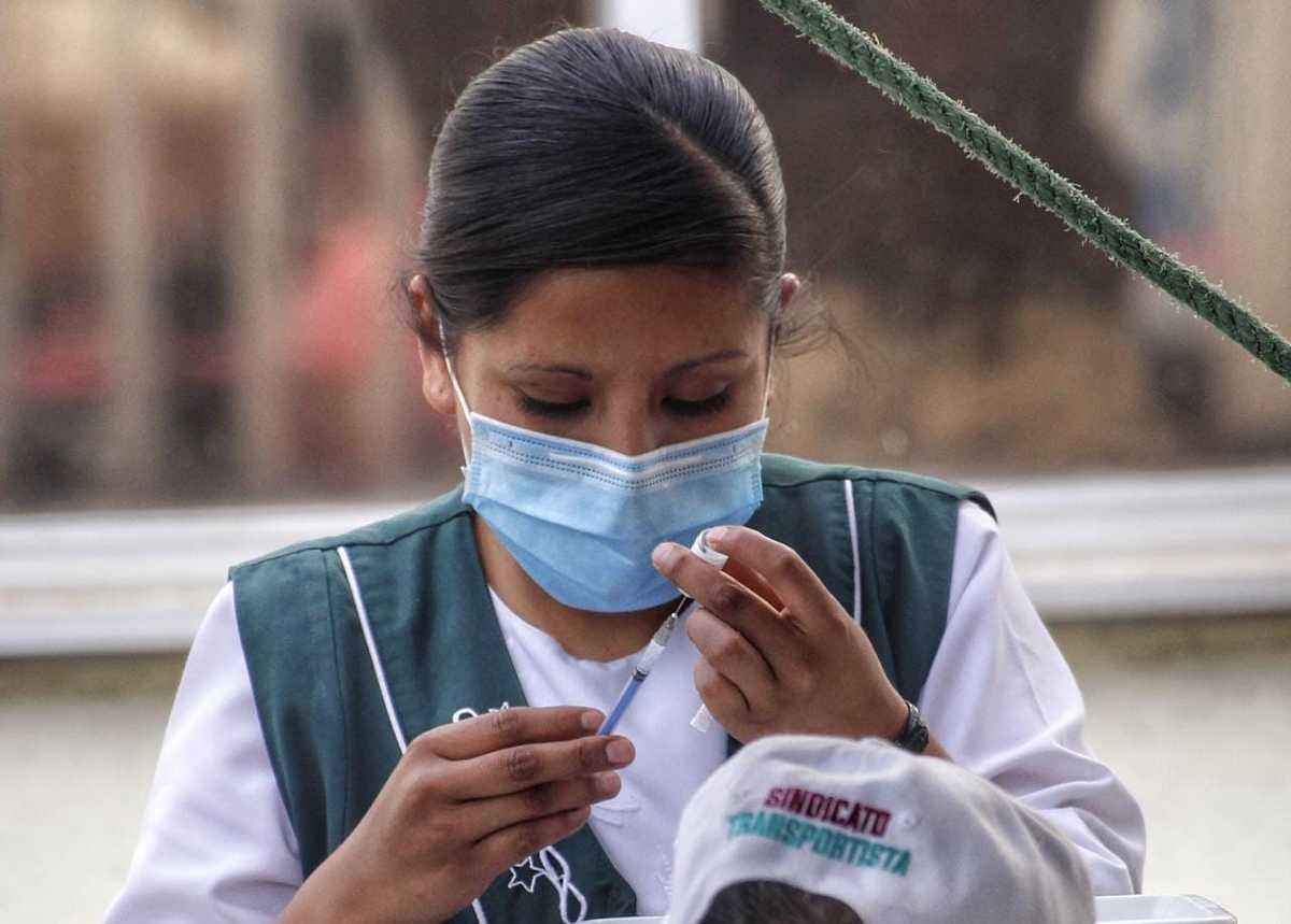 Vacunación en Puebla. (Melanie Torres)