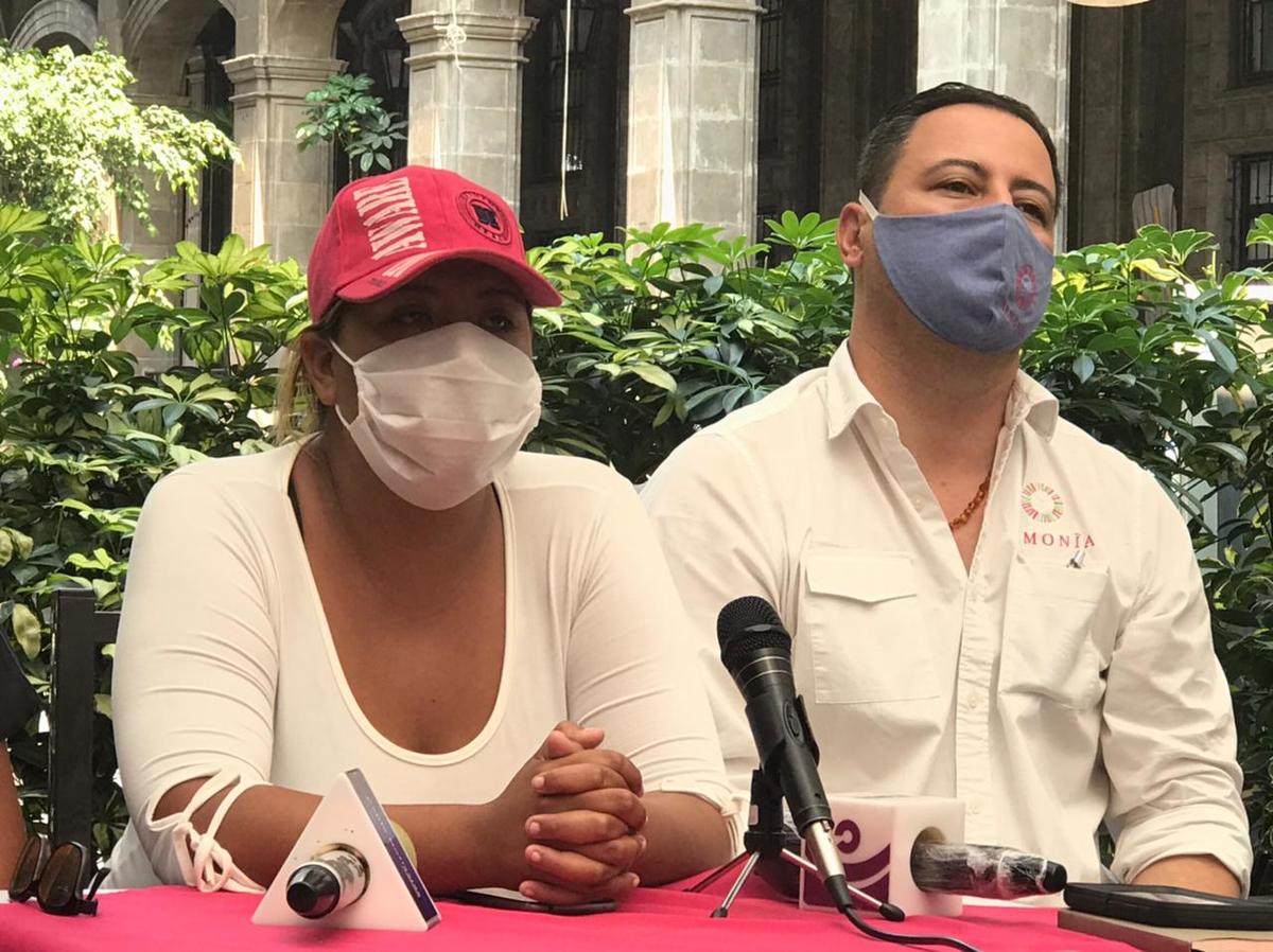 Alejandra Lagunas Rodríguez, hasta hace horas candidata a la presidencia municipal de Xochitepec. (David Monroy)