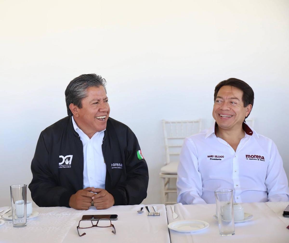 David Monreal Ávila y Mario Delgado | Cortesía