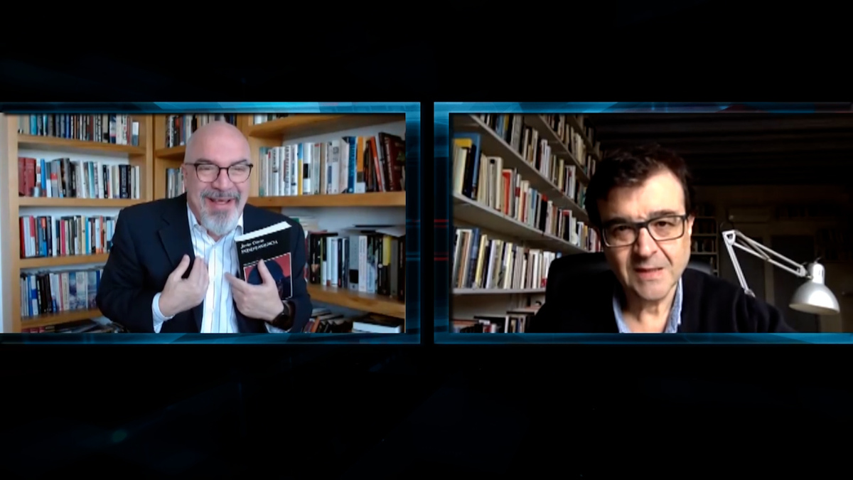 Javier Cercas, Autor de “Independencia”| En 15, con Carlos Puig