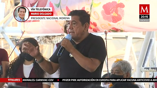 Mario Delgado: aún no se sabe quién ganó encuesta.