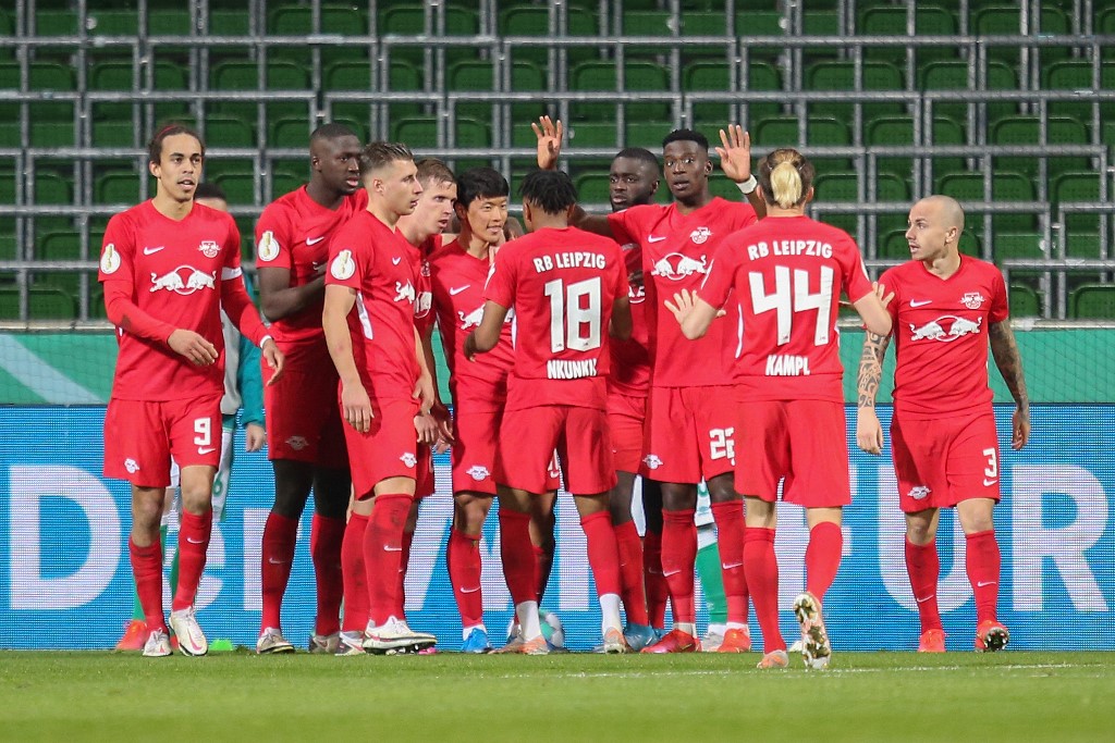 RB Leipzig avanzó a la Final de la DFB Pokal (AFP)