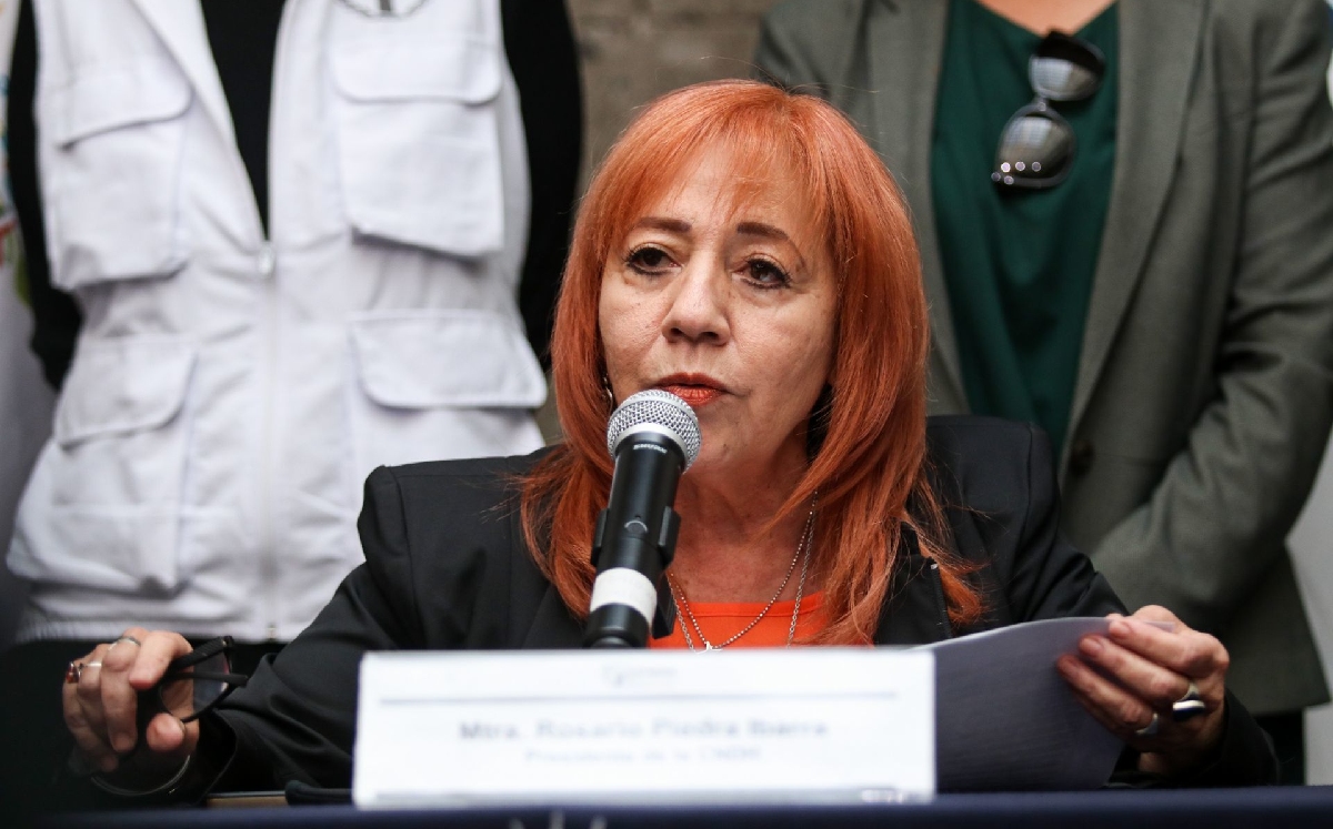 Rosario Piedra Ibarra, titular de la Comisión Nacional de Derechos Humanos. (Cuartoscuro)